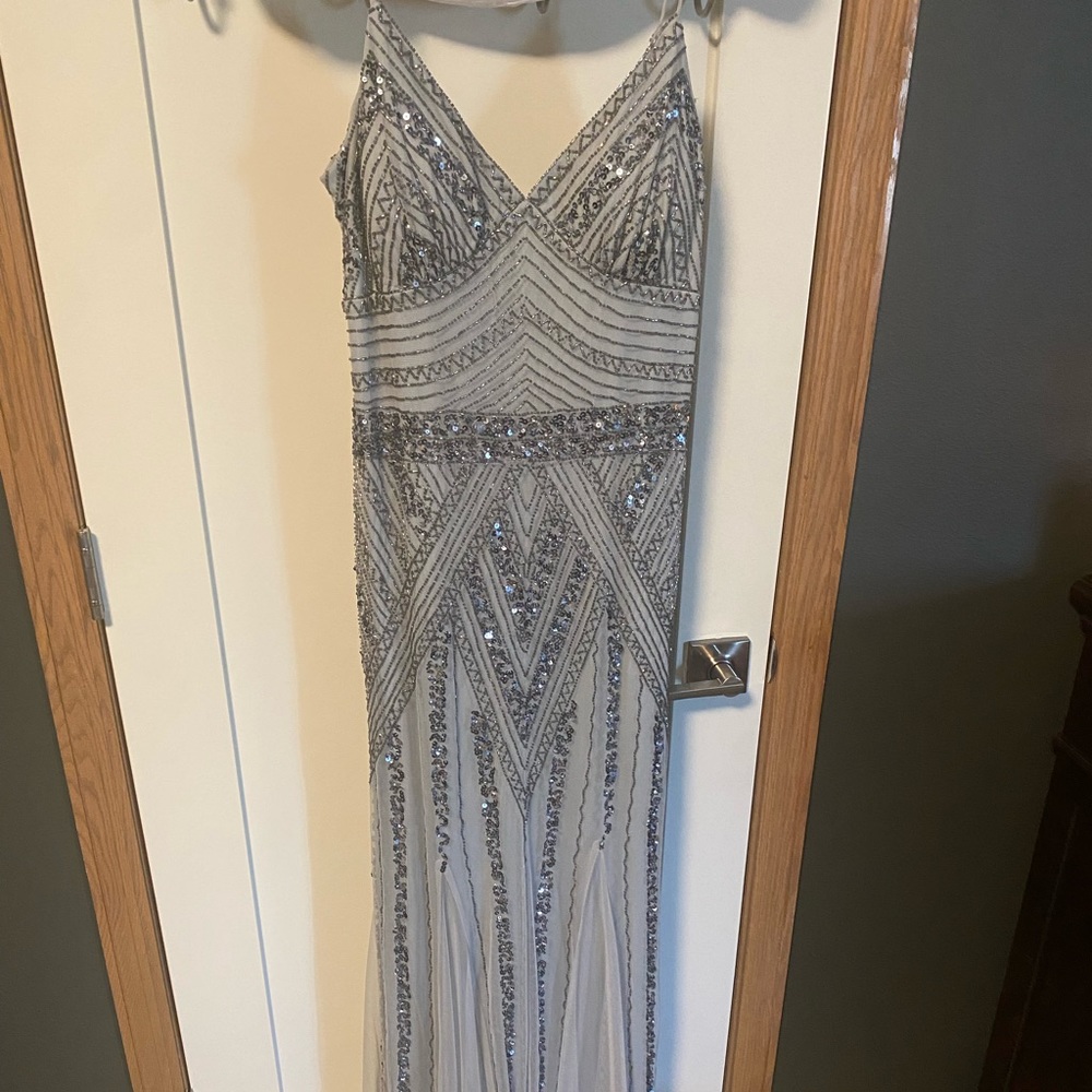 New with tags beaded gown